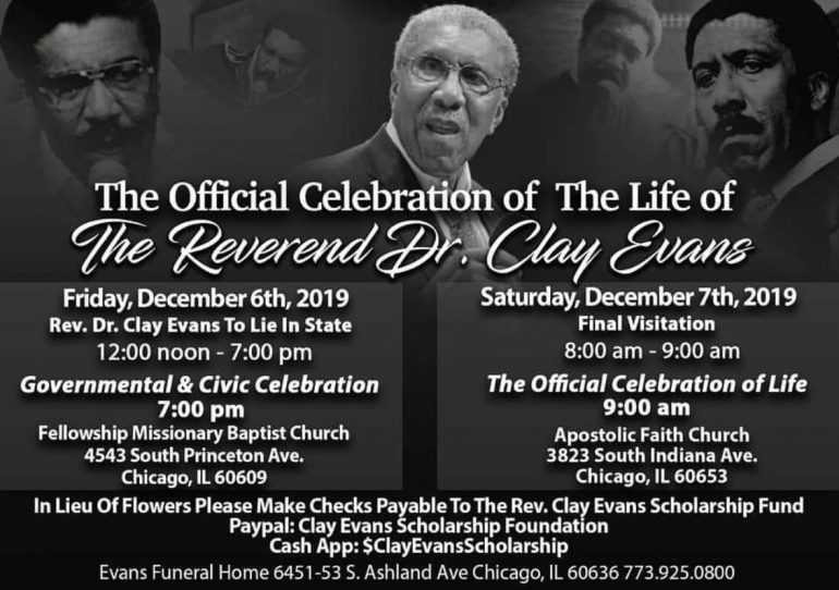 Remembering Reverend Dr. Clay Evans – N'DIGO